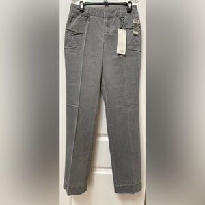 NWT Grey Jean Trousers- Wide Straight Leg
